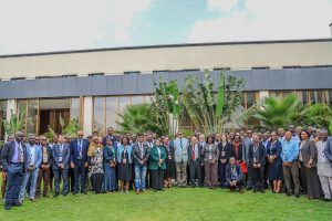 Delegates at the meeting.